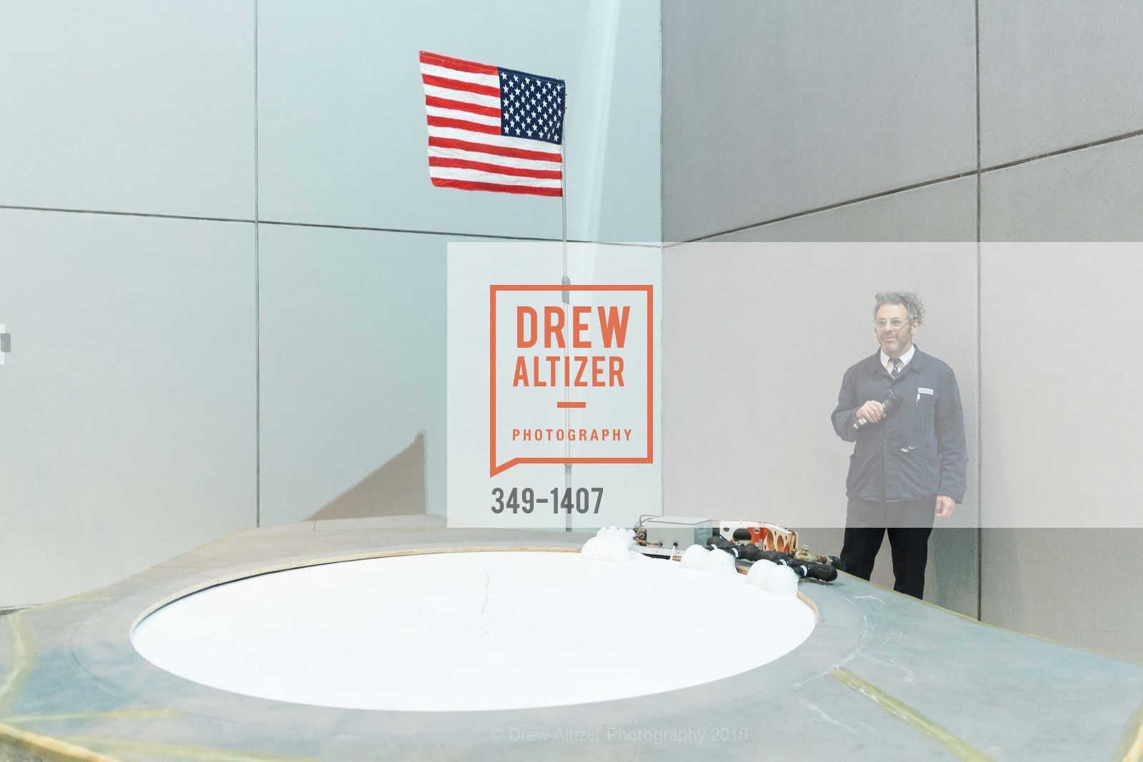Tom Sachs, YBCA's Europa: Preview for Space Program, YBCA. 701 Mission St. SF CA 94103, September 15th, 2016, Photo #349-1407 Tom Sachs, Photo #349-1407