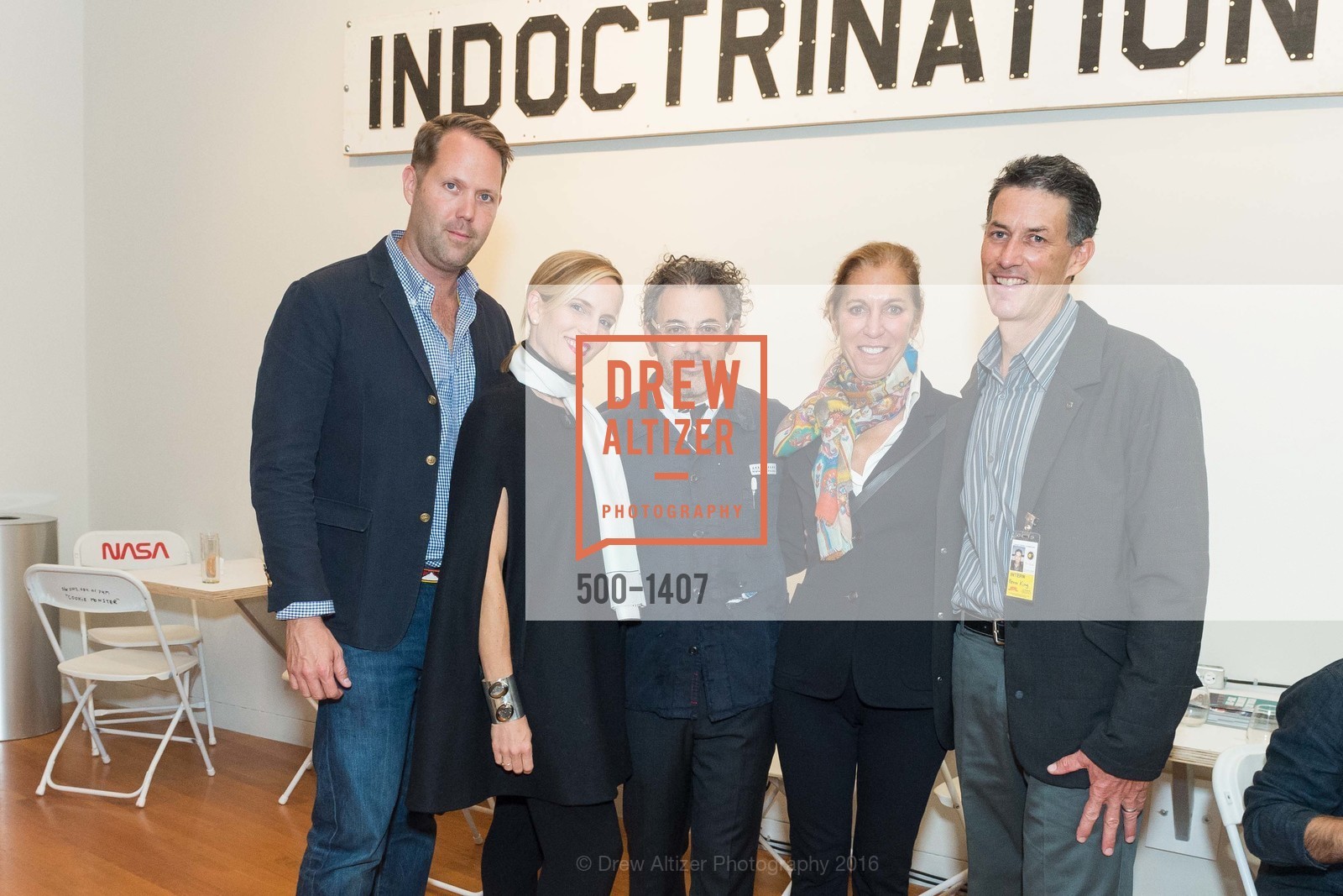Alan Dye, Elizabeth Dye, Tom Sachs, Meridee Moore, Kevin King, Photo #500-1407