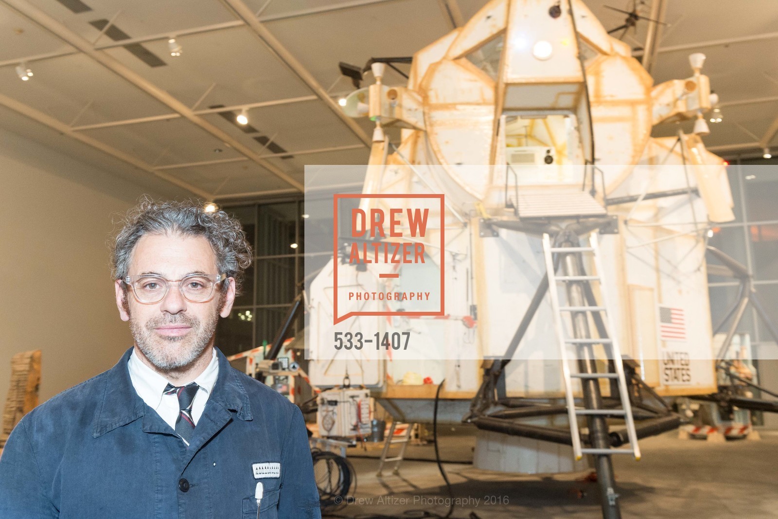 Tom Sachs, YBCA's Europa: Preview for Space Program, YBCA. 701 Mission St. SF CA 94103, September 15th, 2016, Photo #533-1407 Tom Sachs, Photo #533-1407