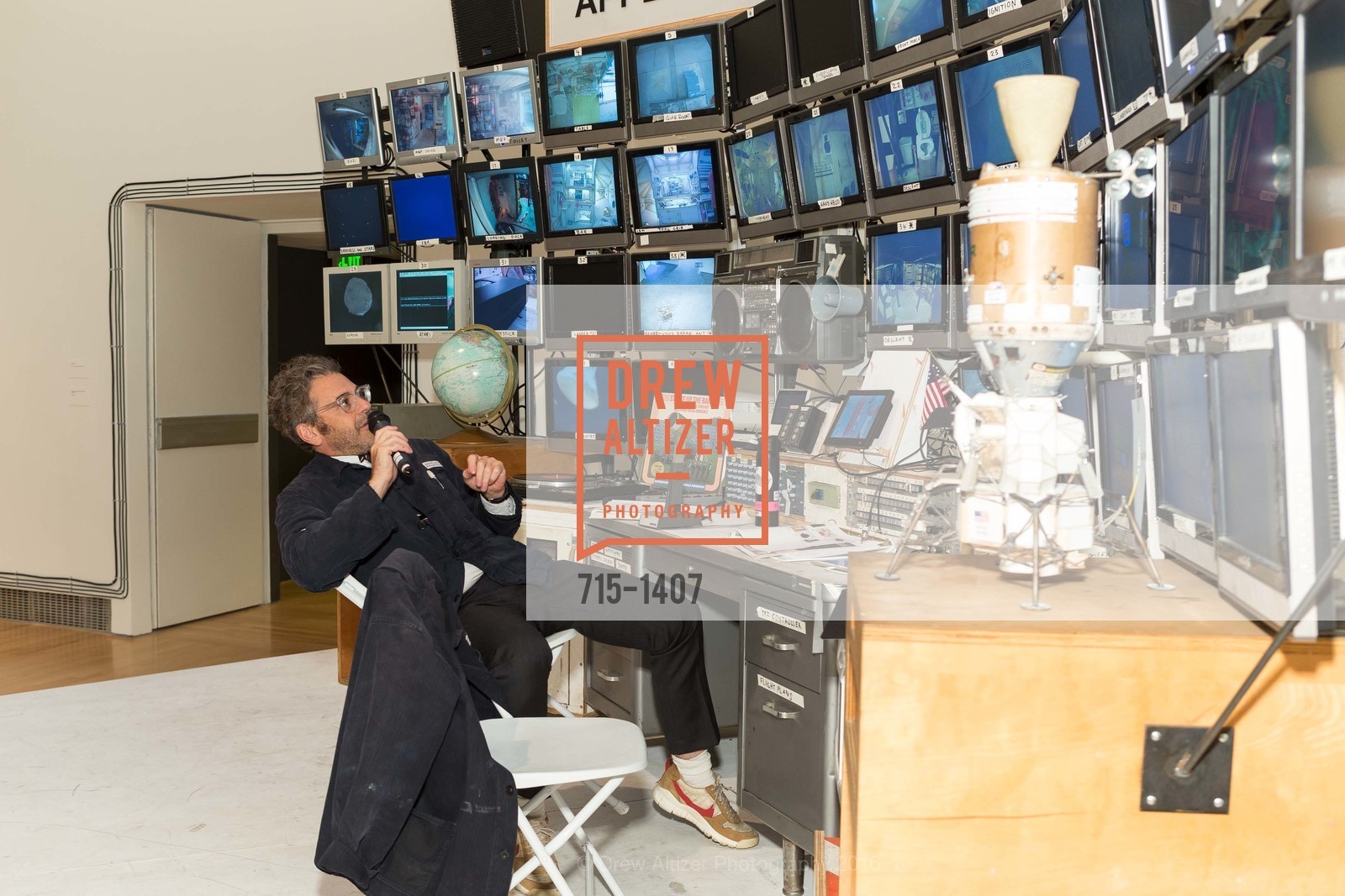 Tom Sachs, YBCA's Europa: Preview for Space Program, YBCA. 701 Mission St. SF CA 94103, September 15th, 2016, Photo #715-1407 Tom Sachs, Photo #715-1407