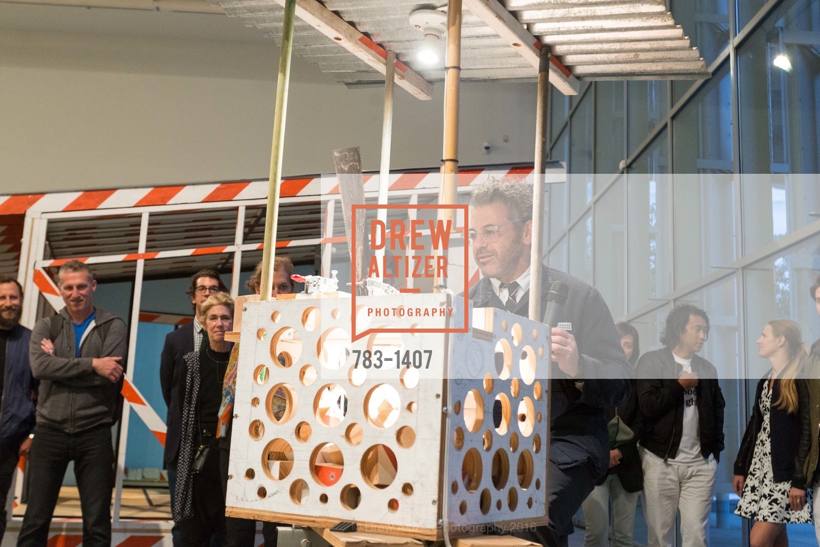 Tom Sachs, YBCA's Europa: Preview for Space Program, YBCA. 701 Mission St. SF CA 94103, September 15th, 2016, Photo #783-1407 Tom Sachs, Photo #783-1407