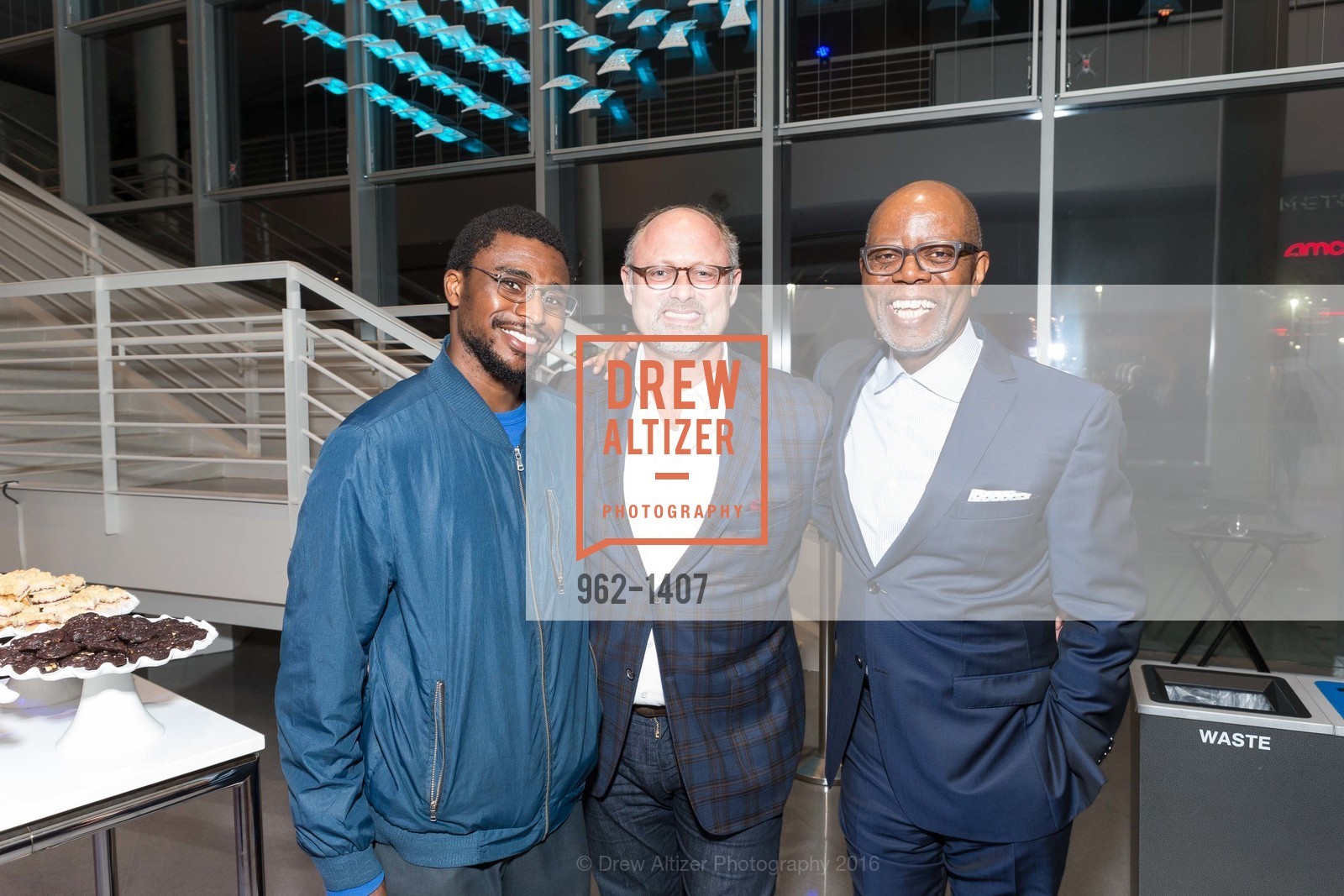 Keenan North, Jonathan Moscone, Charles Ward, YBCA's Europa: Preview for Space Program, YBCA. 701 Mission St. SF CA 94103, September 15th, 2016, Photo #962-1407 Keenan North, Jonathan Moscone, Charles Ward, Photo #962-1407