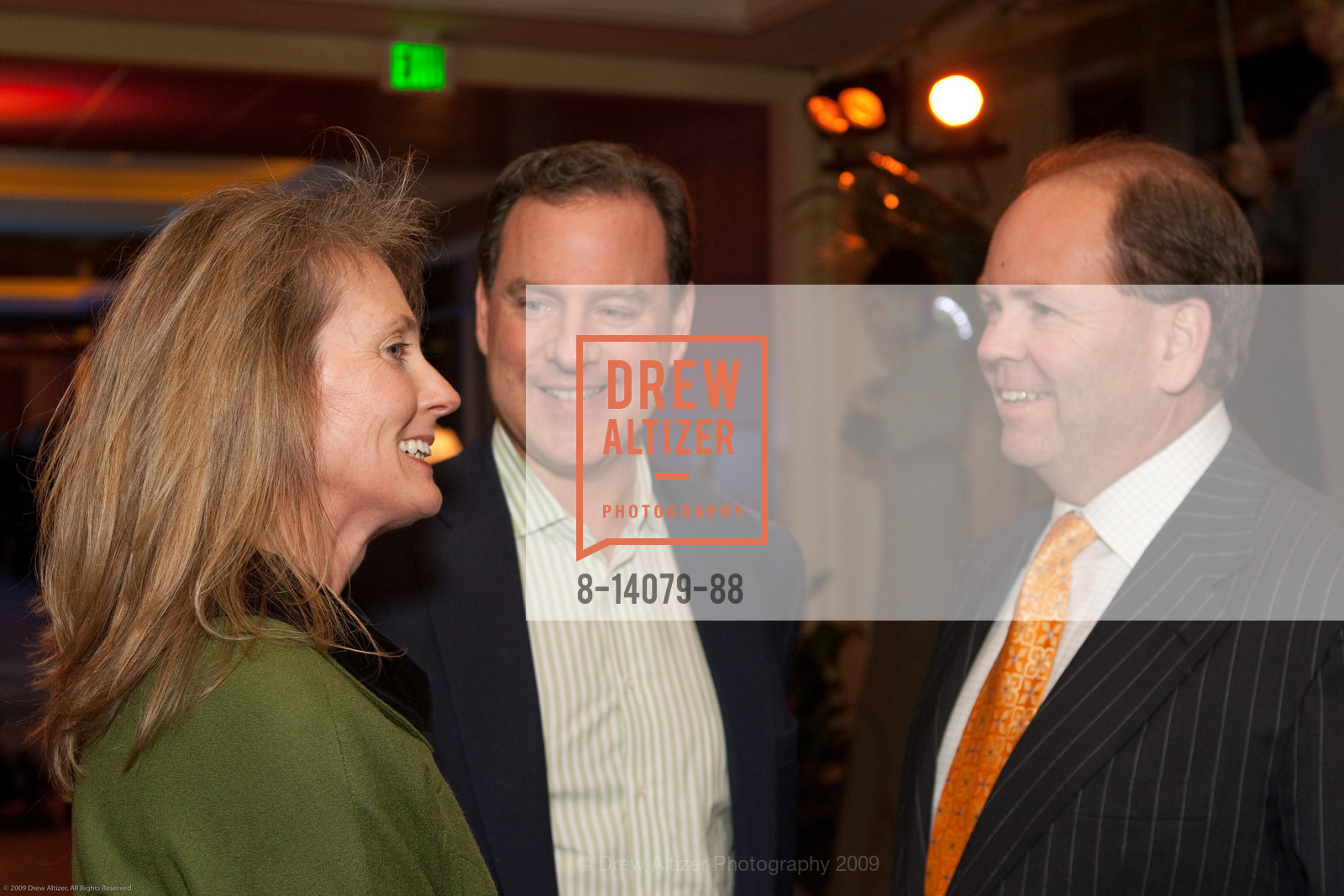 Jennifer Caldwell, John Fisher, John Hansen, Conservation International Benefit featuring Thomas L. Friedman, Pulitzer Prize winning columnist, US, March 8th, 2009, Photo #8-14079-88 Jennifer Caldwell, John Fisher, John Hansen, Photo #8-14079-88