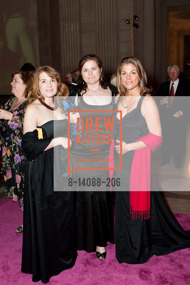 Lauren Benziger, Jennifer Hagan, Laurie Hannah, SF Ballet 2009 ENCORE! Opening Night Gala, US, January 21st, 2009, Photo #8-14088-206 Lauren Benziger, Jennifer Hagan, Laurie Hannah, Photo #8-14088-206