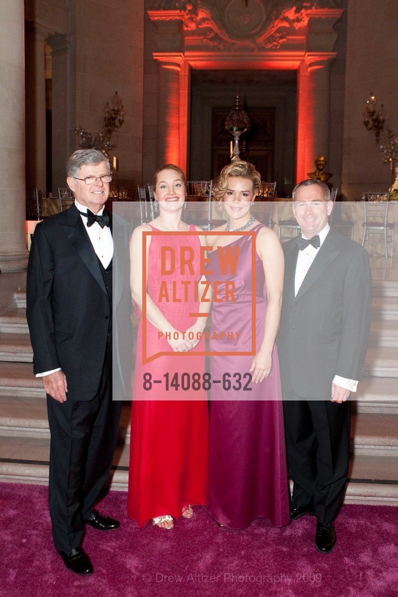 Dick Barker, Erin Glenn, Trisha Weaver, Glenn McCoy, SF Ballet 2009 ENCORE! Opening Night Gala, US, January 21st, 2009, Photo #8-14088-632 Dick Barker, Erin Glenn, Trisha Weaver, Glenn McCoy, Photo #8-14088-632