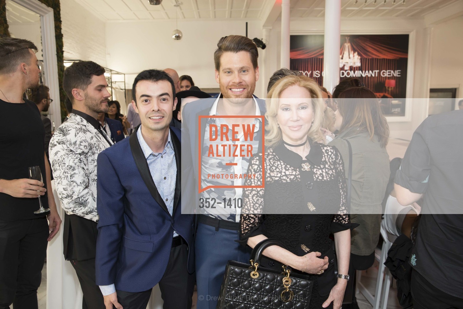 Orkut Buyukkokten, Nathan Johnson, Sophie Azouaou, JAKE and The Drever Family Foundation Present “FASHION for A REASON” JAKE debuts “The NIGHT CIRCUS” Fall/Winter Collection, JAKE Flagship and Battery Penthouse, September 15th, 2016, Photo #352-1410 Orkut Buyukkokten, Nathan Johnson, Sophie Azouaou, Photo #352-1410