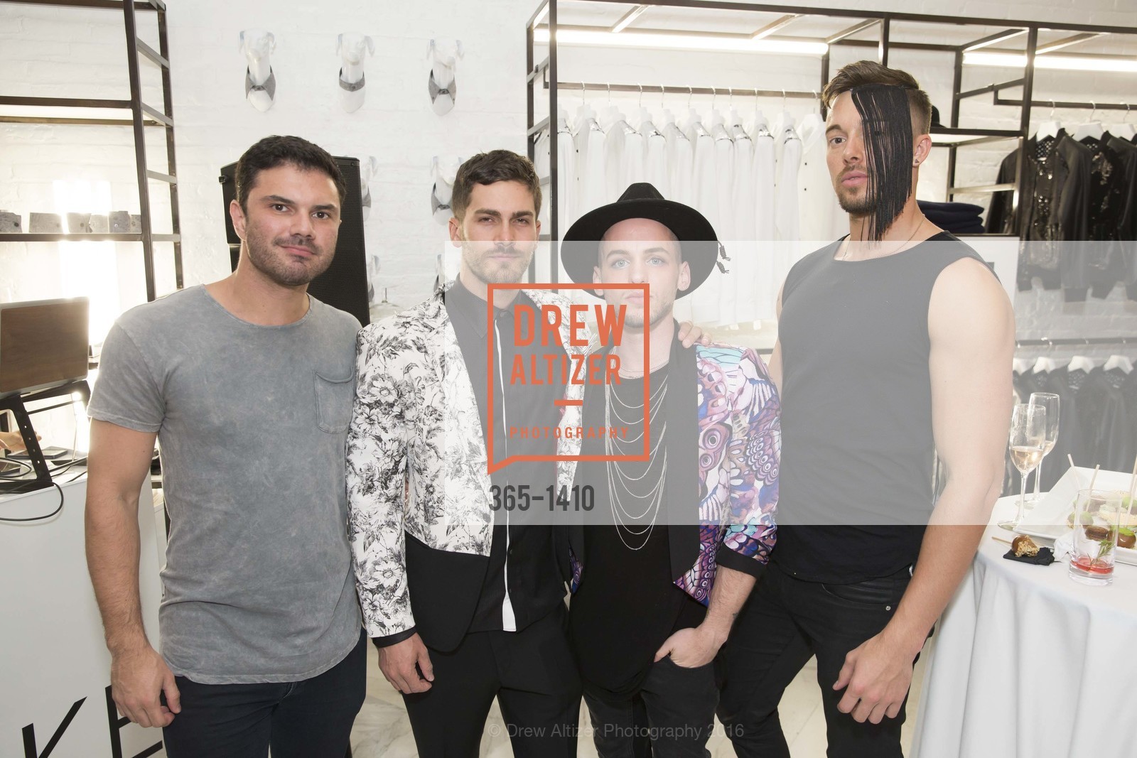 Milton Volpato, Edward Granger, Cameron Rose, Govinda Schafer, JAKE and The Drever Family Foundation Present “FASHION for A REASON” JAKE debuts “The NIGHT CIRCUS” Fall/Winter Collection, JAKE Flagship and Battery Penthouse, September 15th, 2016, Photo #365-1410 Milton Volpato, Edward Granger, Cameron Rose, Govinda Schafer, Photo #365-1410