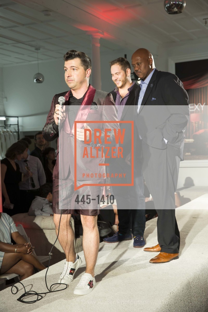 Jake Wall, Adam Juratovac, Dennis Brown, JAKE and The Drever Family Foundation Present “FASHION for A REASON” JAKE debuts “The NIGHT CIRCUS” Fall/Winter Collection, JAKE Flagship and Battery Penthouse, September 15th, 2016, Photo #445-1410 Jake Wall, Adam Juratovac, Dennis Brown, Photo #445-1410