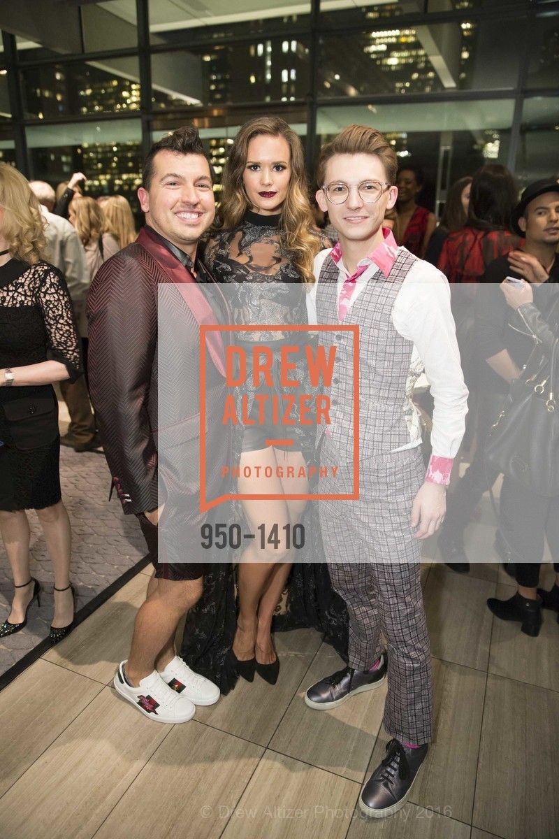 Jake Wall, Yulia Riera, Blake Patterson, JAKE and The Drever Family Foundation Present “FASHION for A REASON” JAKE debuts “The NIGHT CIRCUS” Fall/Winter Collection, JAKE Flagship and Battery Penthouse, September 15th, 2016, Photo #950-1410 Jake Wall, Yulia Riera, Blake Patterson, Photo #950-1410