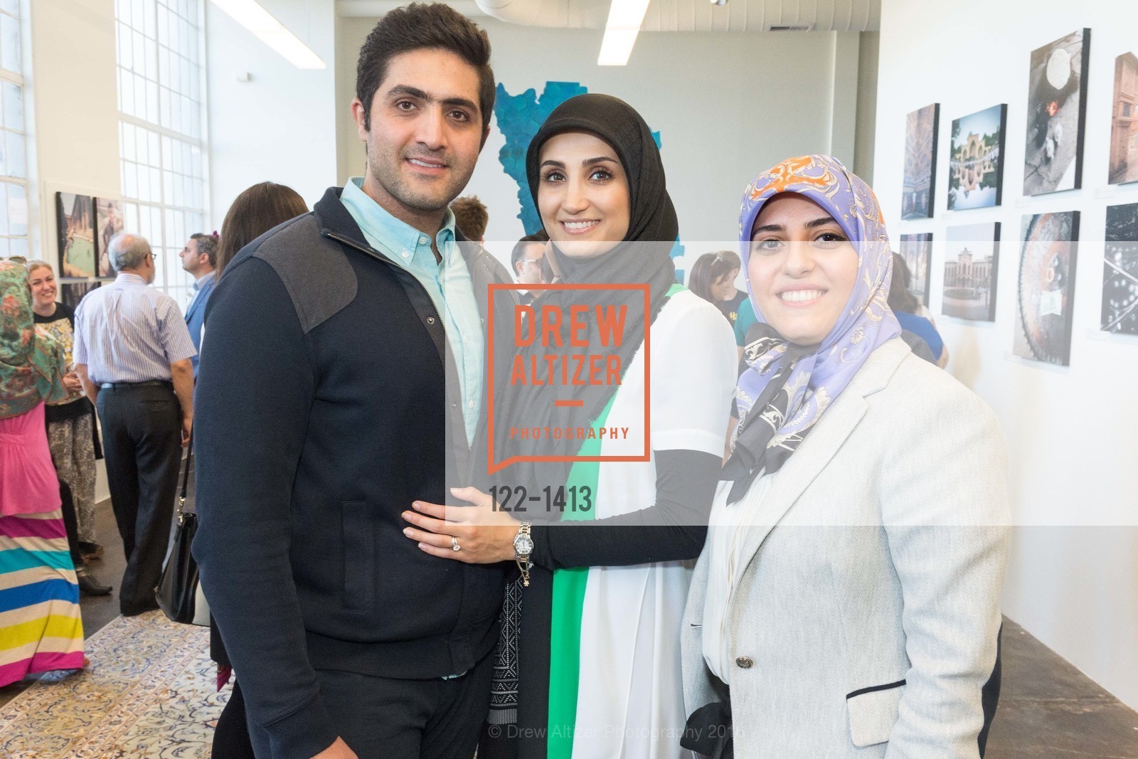 Ebrahim Hezarkhani, Mahsa Jaberiansari, Mahya Jaberiansari, Iran Unveiled - Group Photo Exhibition, Kala Art Institute. 2990 San Pablo Avenue, Berkeley CA 94702, September 17th, 2016, Photo #122-1413 Ebrahim Hezarkhani, Mahsa Jaberiansari, Mahya Jaberiansari, Photo #122-1413