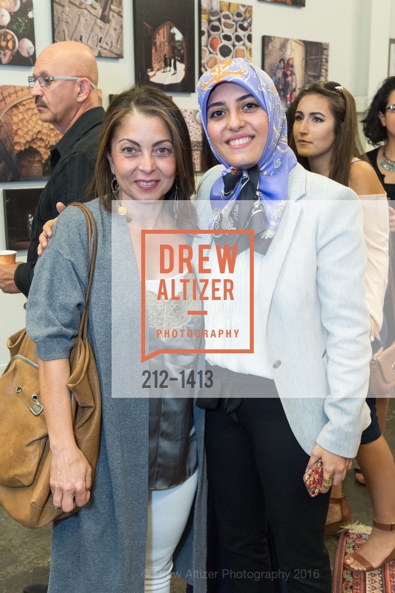 Neda Nobari, Mahya Jaberiansari, Iran Unveiled - Group Photo Exhibition, Kala Art Institute. 2990 San Pablo Avenue, Berkeley CA 94702, September 17th, 2016, Photo #212-1413 Neda Nobari, Mahya Jaberiansari, Photo #212-1413