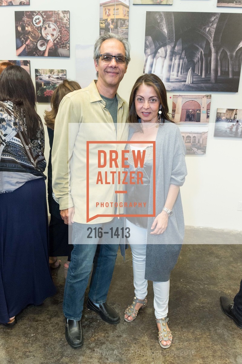 Sassan Sahami, Neda Nobari, Iran Unveiled - Group Photo Exhibition, Kala Art Institute. 2990 San Pablo Avenue, Berkeley CA 94702, September 17th, 2016, Photo #216-1413 Sassan Sahami, Neda Nobari, Photo #216-1413