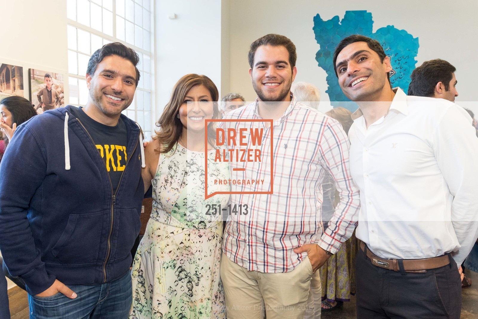 Keyan Keshari, Farzaneh Jabbari, Danial Abar, Mehdi Kazami, Iran Unveiled - Group Photo Exhibition, Kala Art Institute. 2990 San Pablo Avenue, Berkeley CA 94702, September 17th, 2016, Photo #251-1413 Keyan Keshari, Farzaneh Jabbari, Danial Abar, Mehdi Kazami, Photo #251-1413