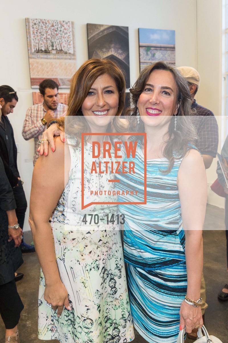Zahra Salamat, Marjan Sadoughi, Iran Unveiled - Group Photo Exhibition, Kala Art Institute. 2990 San Pablo Avenue, Berkeley CA 94702, September 17th, 2016, Photo #470-1413 Zahra Salamat, Marjan Sadoughi, Photo #470-1413