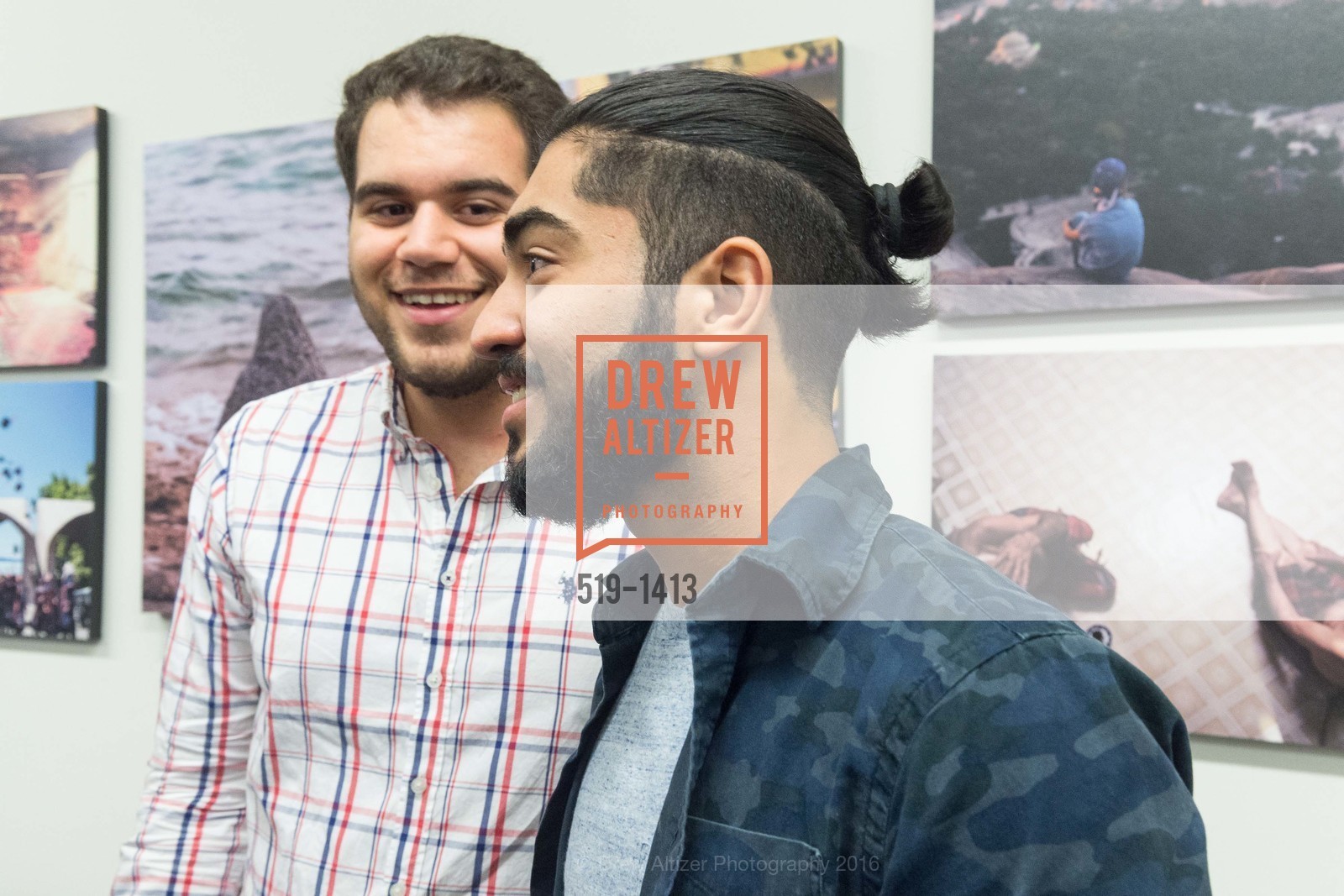 Danial Abar, Mahbod Rahmaifar, Iran Unveiled - Group Photo Exhibition, Kala Art Institute. 2990 San Pablo Avenue, Berkeley CA 94702, September 17th, 2016, Photo #519-1413 Danial Abar, Mahbod Rahmaifar, Photo #519-1413