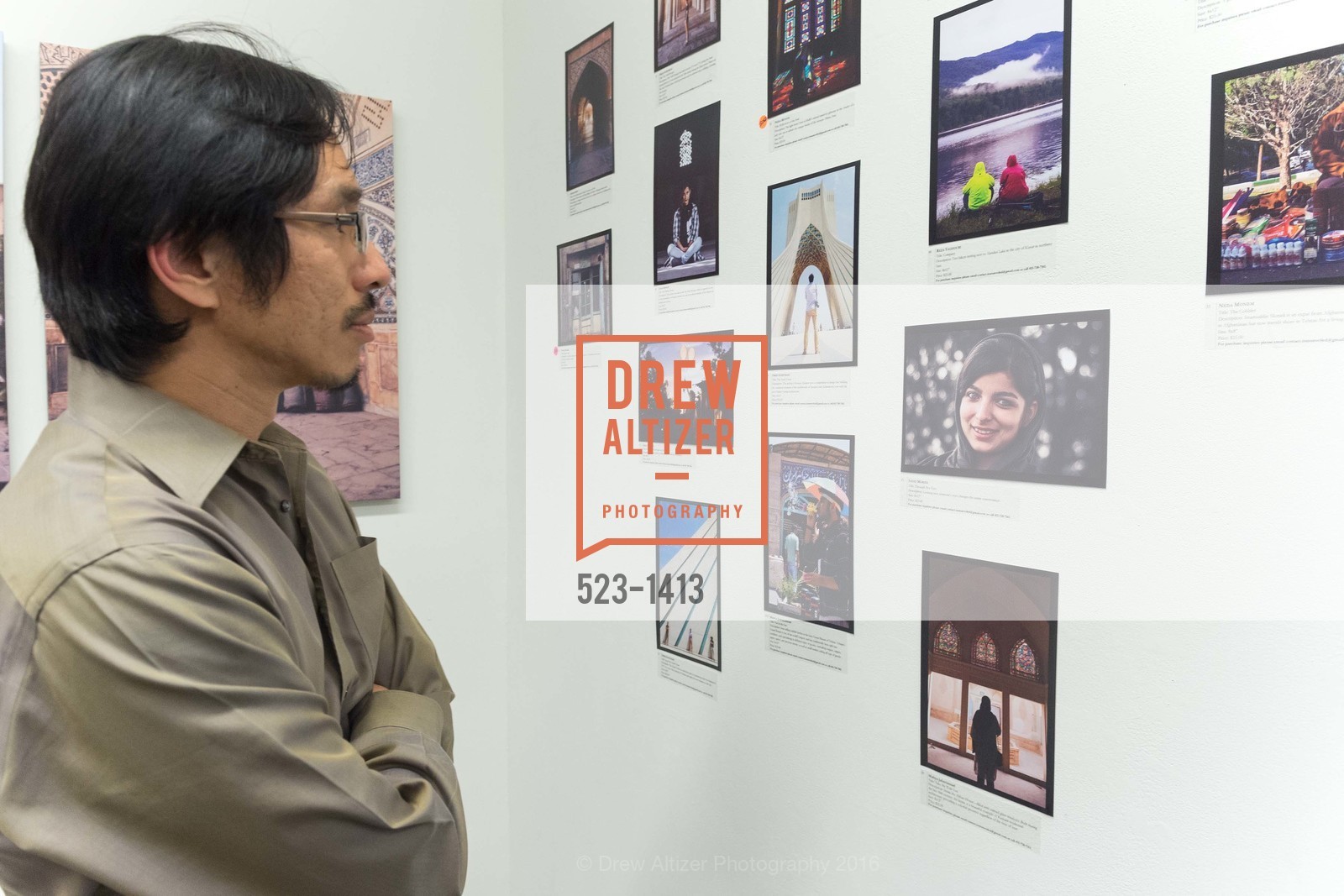 Iran Unveiled - Group Photo Exhibition, Kala Art Institute. 2990 San Pablo Avenue, Berkeley CA 94702, September 17th, 2016, Photo #523-1413 Photo #523-1413