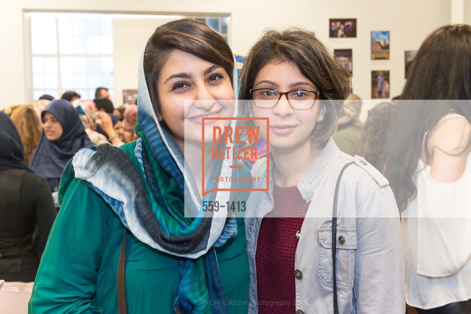 Niloufar Akhavan, Bita Behziz, Iran Unveiled - Group Photo Exhibition, Kala Art Institute. 2990 San Pablo Avenue, Berkeley CA 94702, September 17th, 2016, Photo #559-1413 Niloufar Akhavan, Bita Behziz, Photo #559-1413