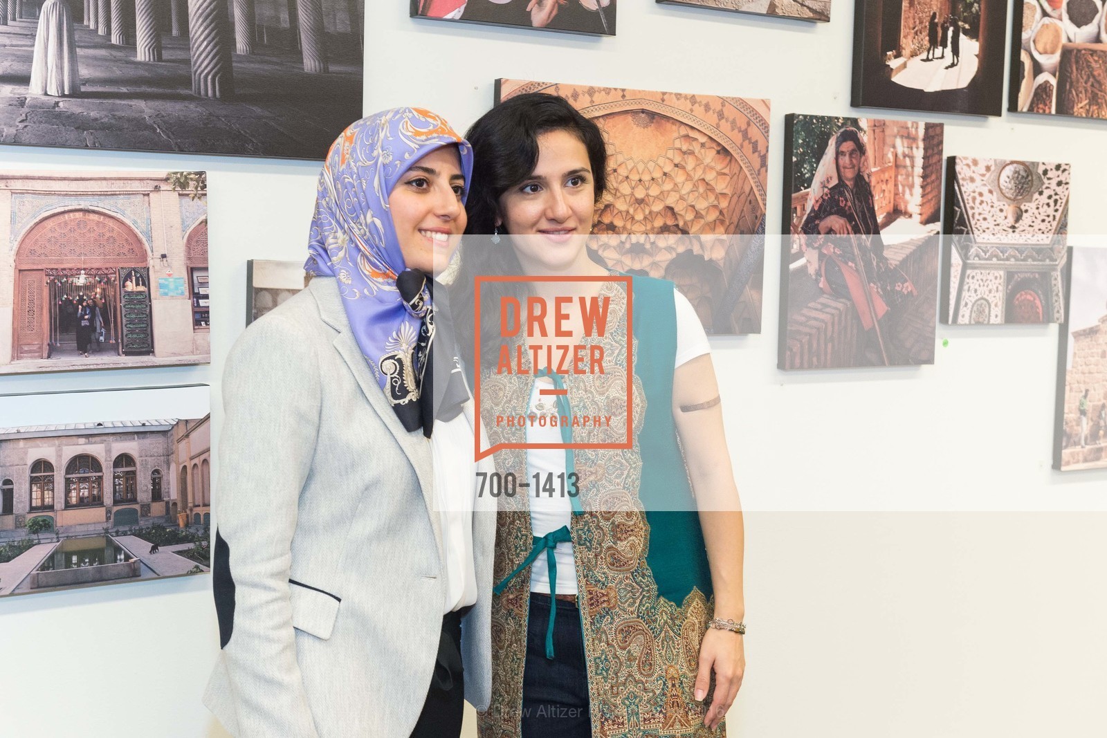 Mahya Jaberiansari, Golnar Fadaei, Iran Unveiled - Group Photo Exhibition, Kala Art Institute. 2990 San Pablo Avenue, Berkeley CA 94702, September 17th, 2016, Photo #700-1413 Mahya Jaberiansari, Golnar Fadaei, Photo #700-1413