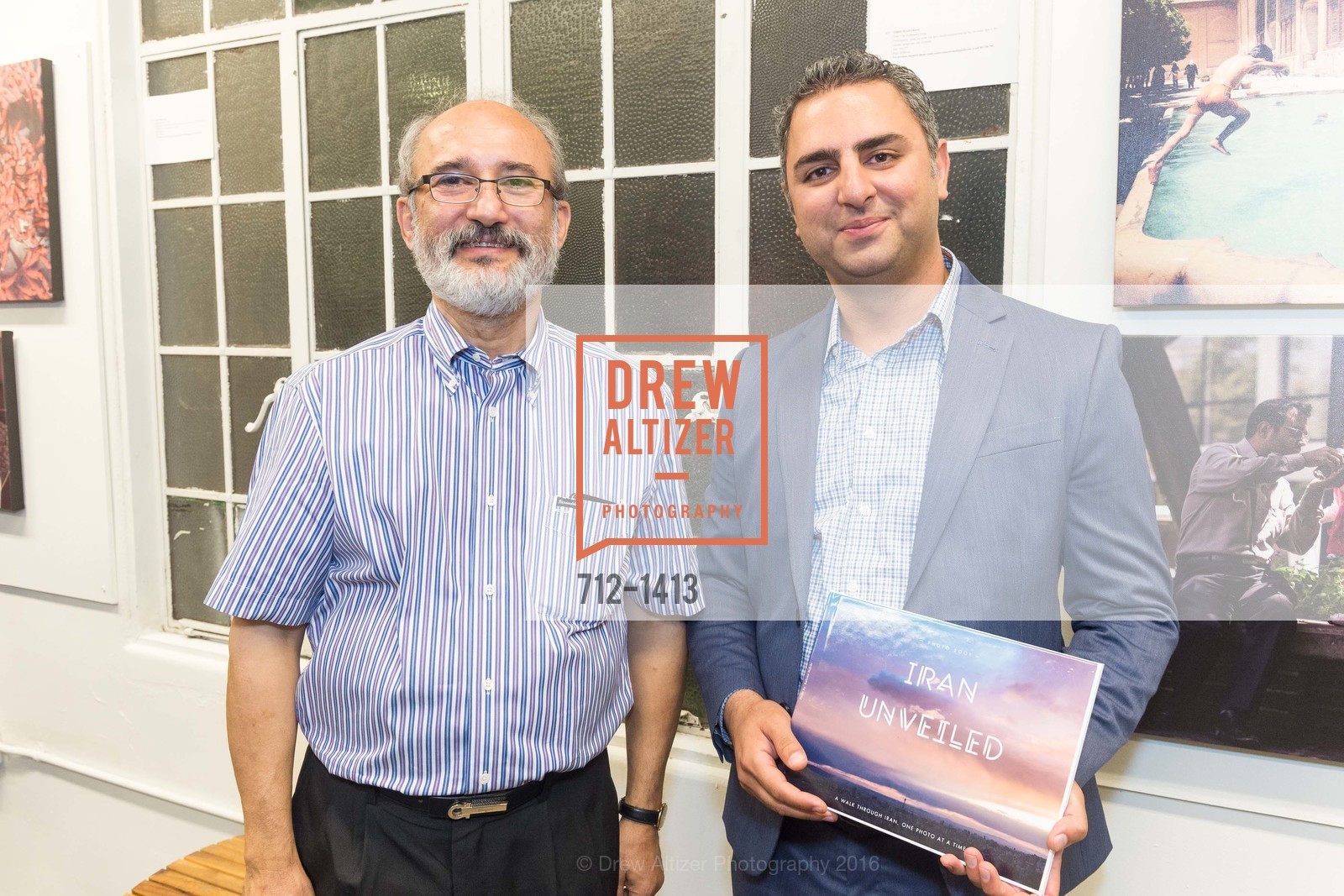 Ali Jaberiansari, Sina Rostam, Iran Unveiled - Group Photo Exhibition, Kala Art Institute. 2990 San Pablo Avenue, Berkeley CA 94702, September 17th, 2016, Photo #712-1413 Ali Jaberiansari, Sina Rostam, Photo #712-1413