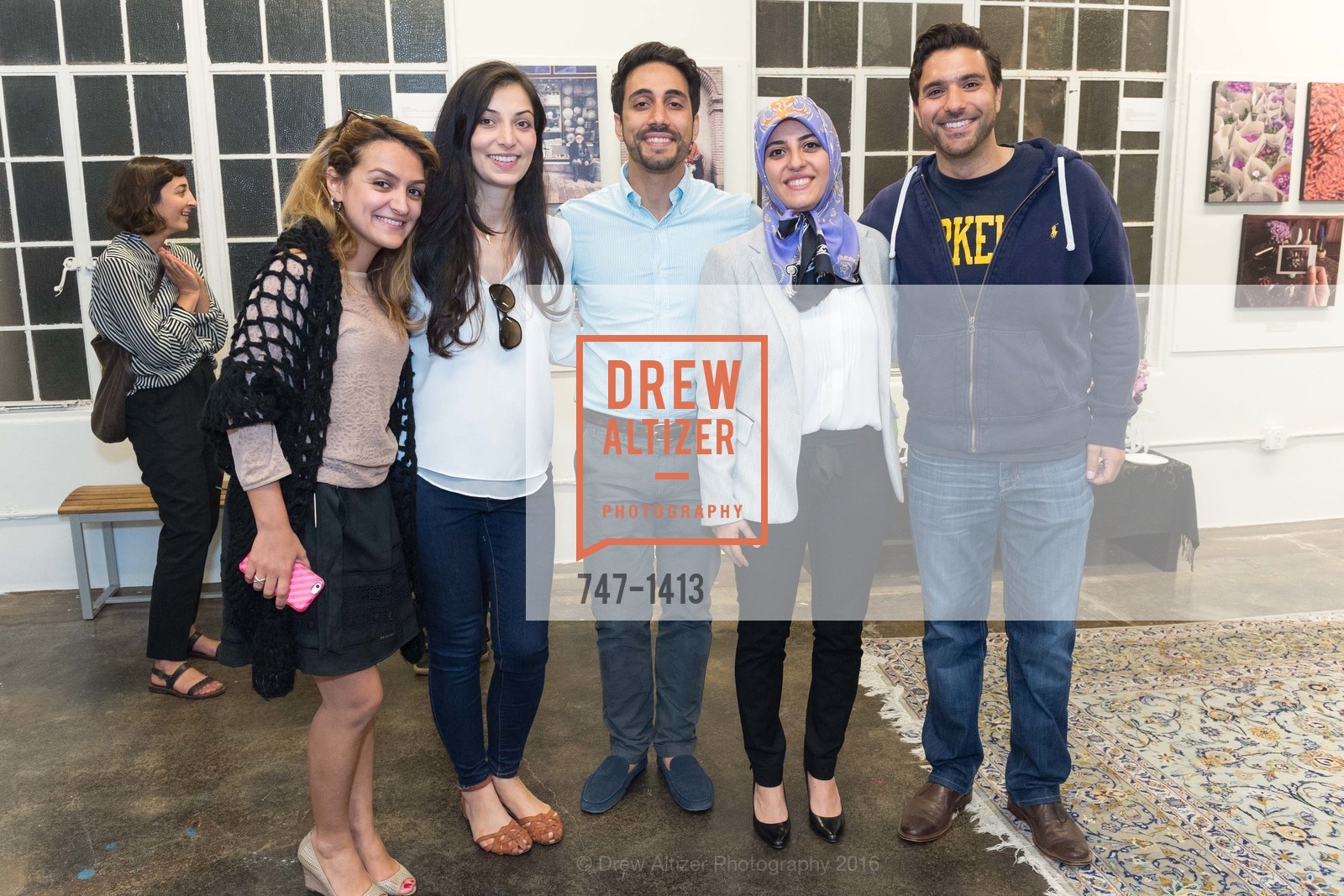 Kiana Moghaddam, Roxana Shahnavaz, Salar Delgar, Mahya Jaberiansari, Keyan Keshari, Iran Unveiled - Group Photo Exhibition, Kala Art Institute. 2990 San Pablo Avenue, Berkeley CA 94702, September 17th, 2016, Photo #747-1413 Kiana Moghaddam, Roxana Shahnavaz, Salar Delgar, Mahya Jaberiansari, Keyan Keshari, Photo #747-1413