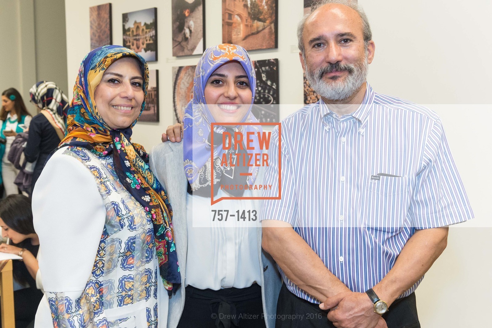 Fereshteh Jabbari, Mahya Jaberiansari, Ali Jaberiansari, Iran Unveiled - Group Photo Exhibition, Kala Art Institute. 2990 San Pablo Avenue, Berkeley CA 94702, September 17th, 2016, Photo #757-1413 Fereshteh Jabbari, Mahya Jaberiansari, Ali Jaberiansari, Photo #757-1413