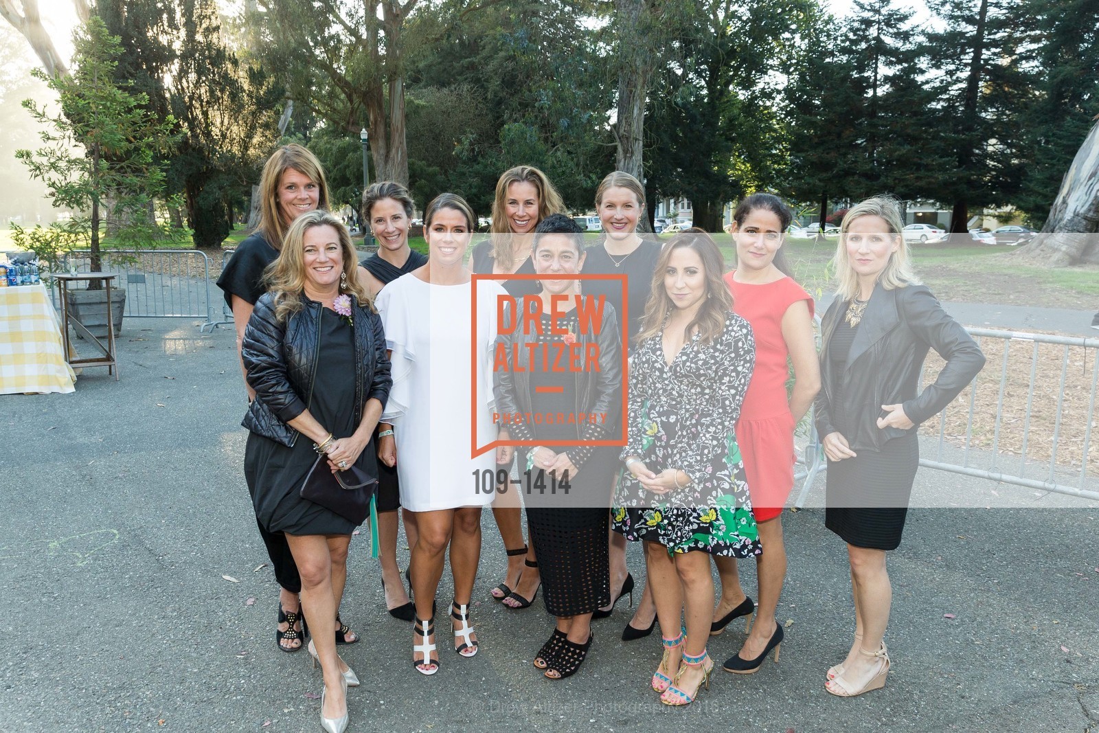 Christine Gardner, Sophie Hayward, Gina Eggert, Caroline Brinckerhoff, Martine Krumholz, Katie Khasigian, Carolyn Edwards, Liz Farrell, Emily Ginsburg, Mather Martin, Party for the Parks 2016, The Playground at the Panhandle, Golden Gate Park, September 17th, 2016, Photo #109-1414 Christine Gardner, Sophie Hayward, Gina Eggert, Caroline Brinckerhoff, Martine Krumholz, Katie Khasigian, Carolyn Edwards, Liz Farrell, Emily Ginsburg, Mather Martin, Photo #109-1414