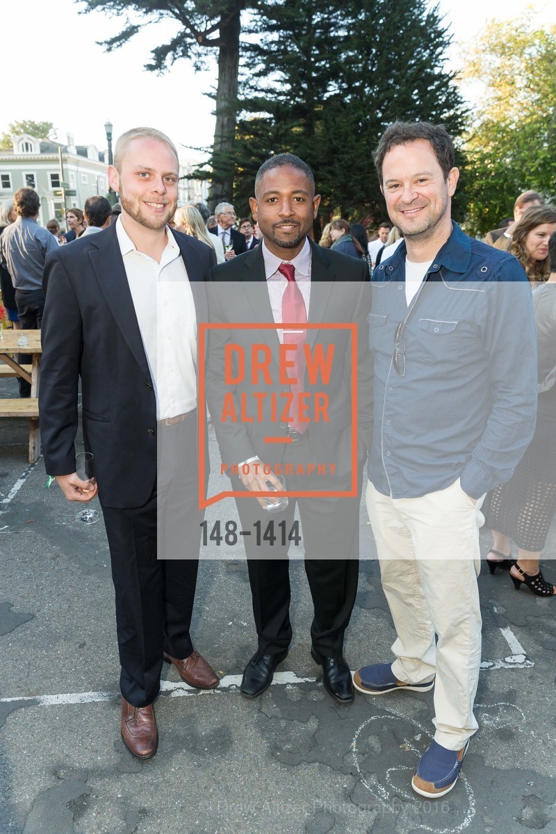 Brian Blake, Roscoe Mapps, Alex Clemens, Party for the Parks 2016, The Playground at the Panhandle, Golden Gate Park, September 17th, 2016, Photo #148-1414 Brian Blake, Roscoe Mapps, Alex Clemens, Photo #148-1414