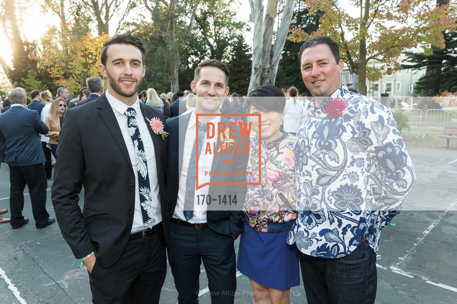 Daniel Cunningham, Ryan Wasson, Jen Huang, Michael David Yassow, Party for the Parks 2016, The Playground at the Panhandle, Golden Gate Park, September 17th, 2016, Photo #170-1414 Daniel Cunningham, Ryan Wasson, Jen Huang, Michael David Yassow, Photo #170-1414