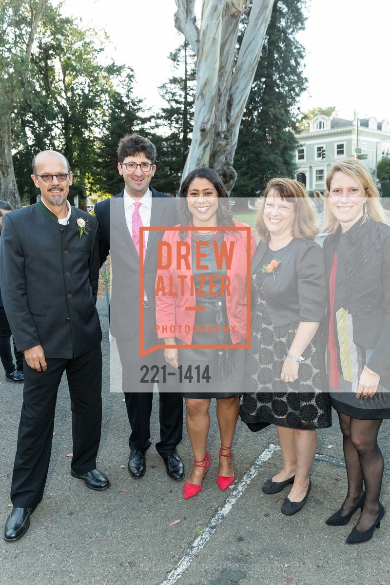 Tim Seufert, Christian Cebrian, London Breed, Rachel Norton, Amy Cebrian, Party for the Parks 2016, The Playground at the Panhandle, Golden Gate Park, September 17th, 2016, Photo #221-1414 Tim Seufert, Christian Cebrian, London Breed, Rachel Norton, Amy Cebrian, Photo #221-1414