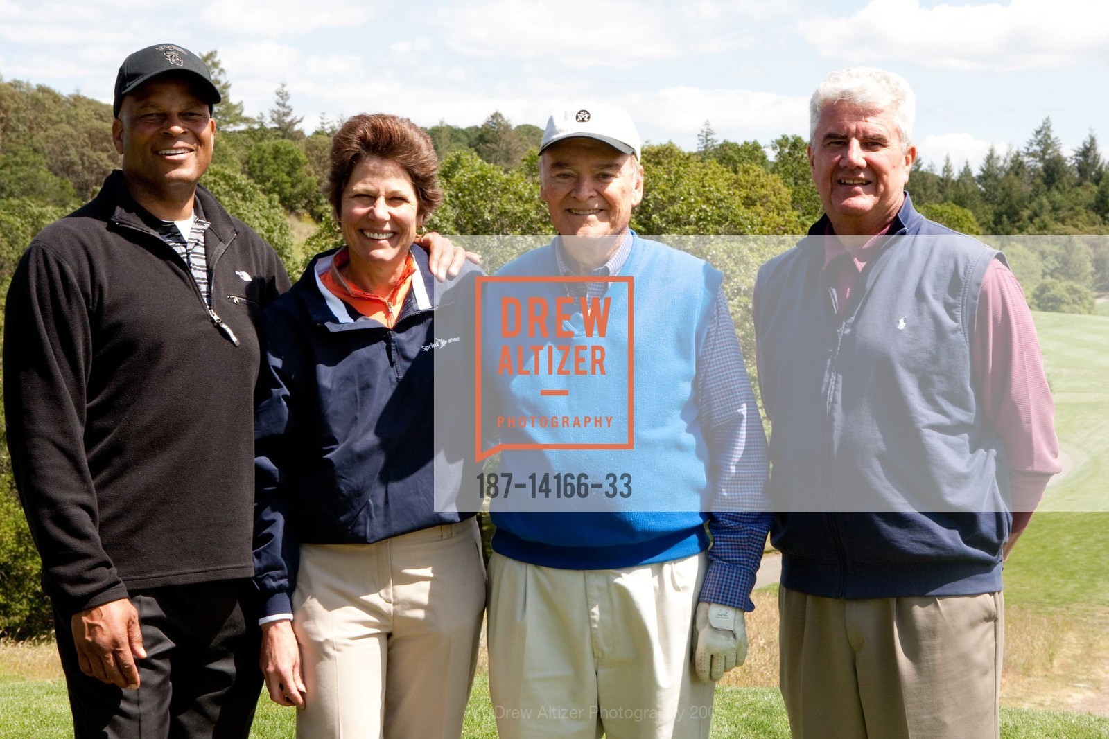 Ronnie Lott, Wendy Jordan, Frank Jordan, Paul Jardis, Photo #187-14166-33