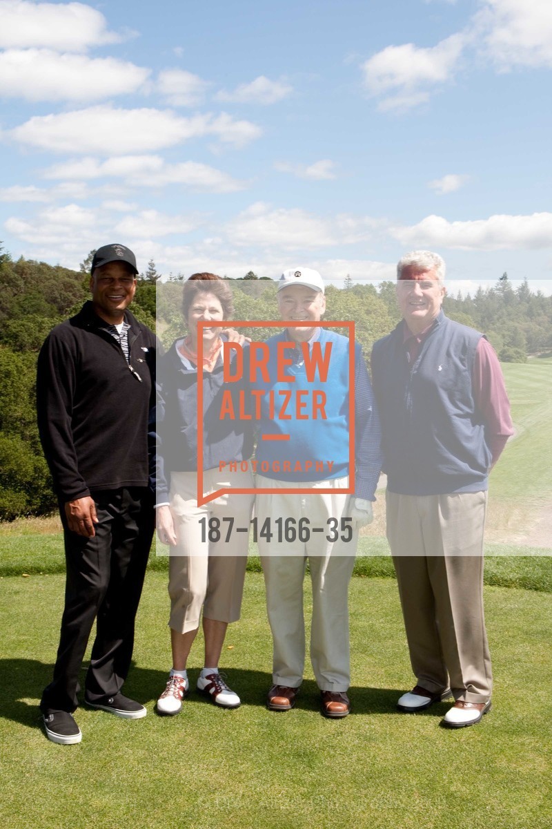 Ronnie Lott, Wendy Jordan, Frank Jordan, Paul Jardis, MAYACAMA's Lewis and Clark Celebrity Golf Tournament, US, May 1st, 2009, Photo #187-14166-35 Ronnie Lott, Wendy Jordan, Frank Jordan, Paul Jardis, Photo #187-14166-35
