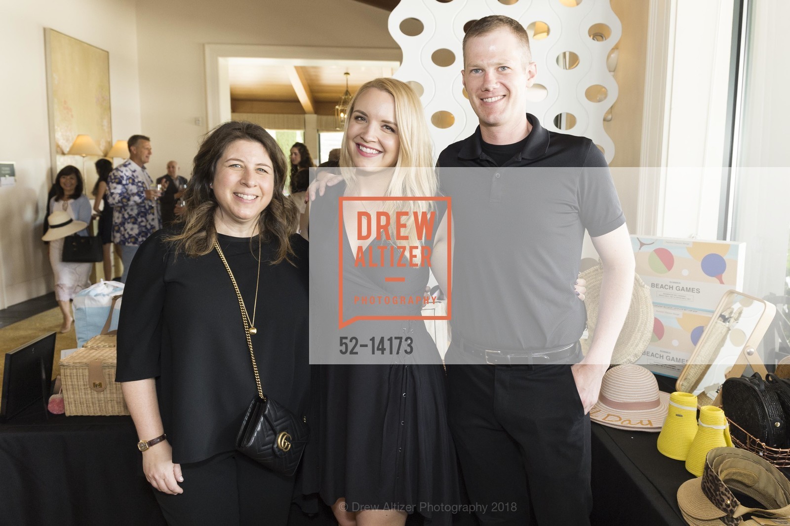 Dana Zelden, Christina Roper Gorlick, Trever Peterson, 4th Annual Inside Anne’s Closet Luncheon and Fashion Show 2018 Benefiting Colorectal Cancer Alliance, Rosewood Hotel. 2825 Sand Hill Road, May 29th, 2018, Photo #52-14173 Dana Zelden, Christina Roper Gorlick, Trever Peterson, Photo #52-14173