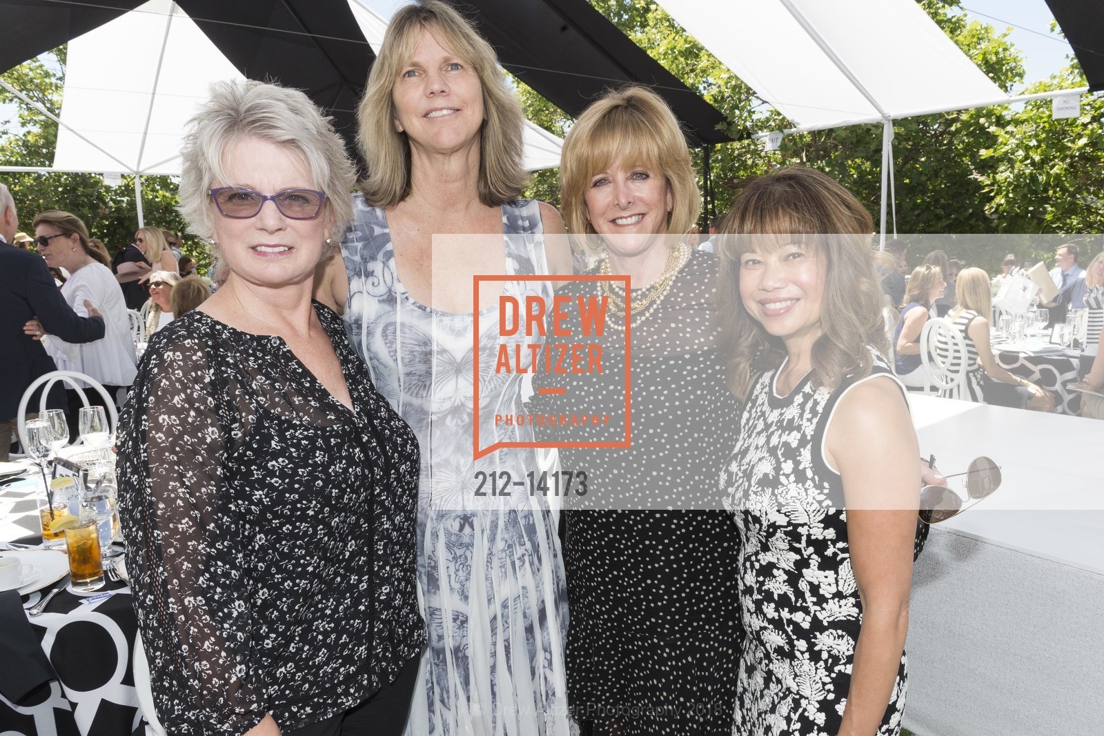 Judi Rees, Susan Hoffman, Betsy Matteson, Terri Goehner, 4th Annual Inside Anne’s Closet Luncheon and Fashion Show 2018 Benefiting Colorectal Cancer Alliance, Rosewood Hotel. 2825 Sand Hill Road, May 29th, 2018, Photo #212-14173 Judi Rees, Susan Hoffman, Betsy Matteson, Terri Goehner, Photo #212-14173