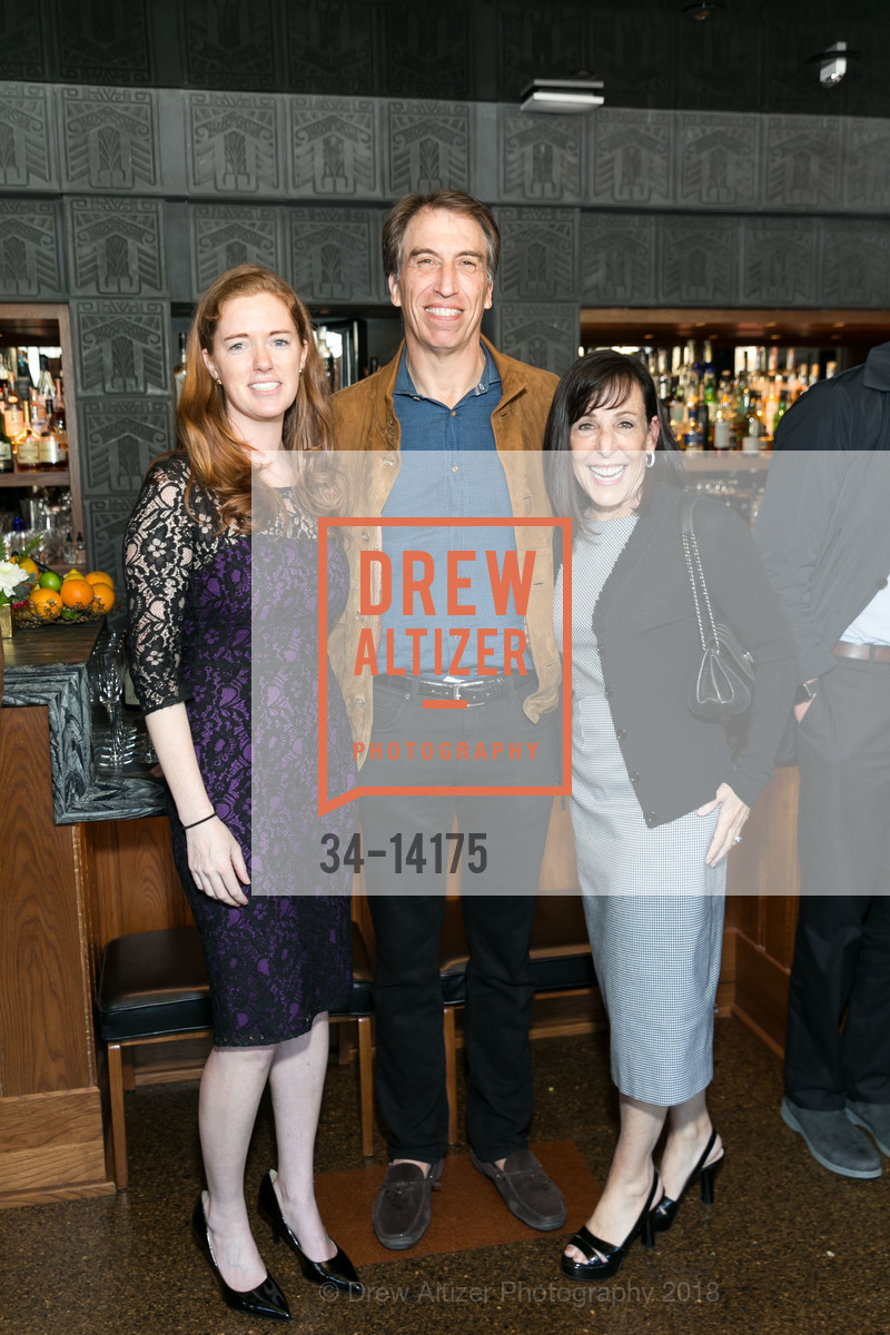 Caroline von Kuhn, Andrew Rachleff, Debbie Rachleff, SFFILM Makers Cocktails, Cold Drinks Bar. 644 Broadway, 2nd Floor, May 29th, 2018, Photo #34-14175 Caroline von Kuhn, Andrew Rachleff, Debbie Rachleff, Photo #34-14175