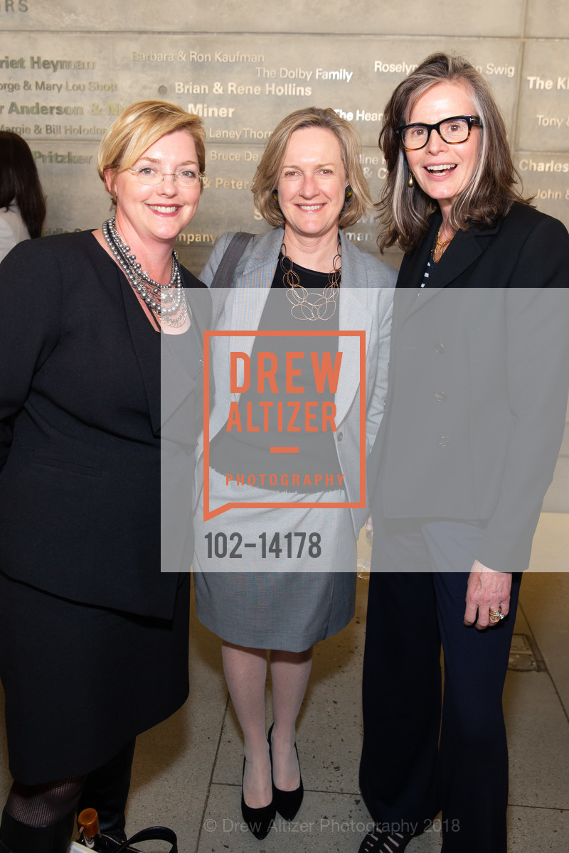 Corie Edwards, Jacinta McCann, Mary Corley, TMG Partners 33 1/3 Anniversary Reception, SFJAZZ Center. 201 Franklin Street, May 31st, 2018, Photo #102-14178 Corie Edwards, Jacinta McCann, Mary Corley, Photo #102-14178