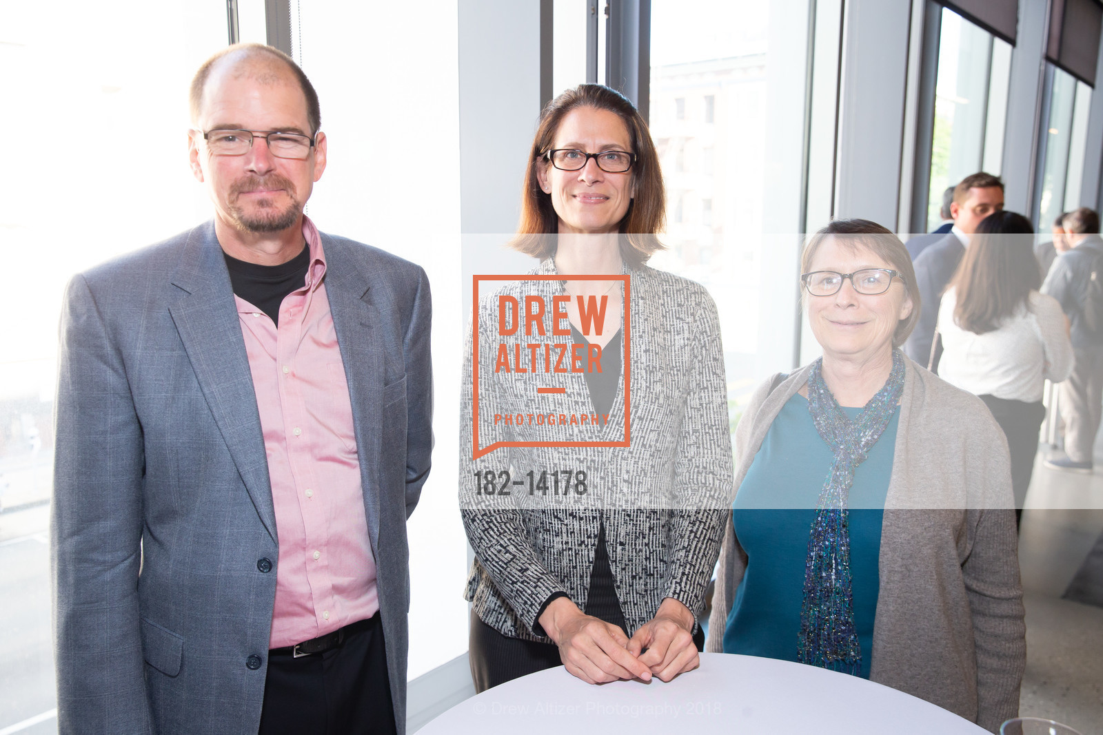 Tom Morris, Christine Scott-Thomson, Gail Donaldson, TMG Partners 33 1/3 Anniversary Reception, SFJAZZ Center. 201 Franklin Street, May 31st, 2018, Photo #182-14178 Tom Morris, Christine Scott-Thomson, Gail Donaldson, Photo #182-14178