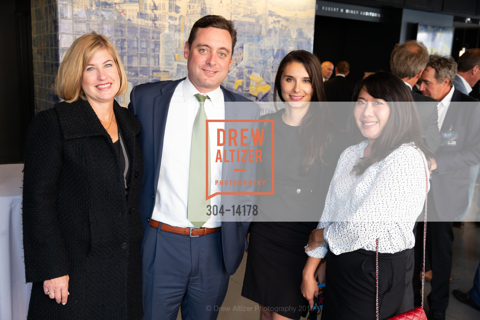 Katherine Schipper, Jim Radhill, Isela Pacheco, Candice Eggleston, TMG Partners 33 1/3 Anniversary Reception, SFJAZZ Center. 201 Franklin Street, May 31st, 2018, Photo #304-14178 Katherine Schipper, Jim Radhill, Isela Pacheco, Candice Eggleston, Photo #304-14178