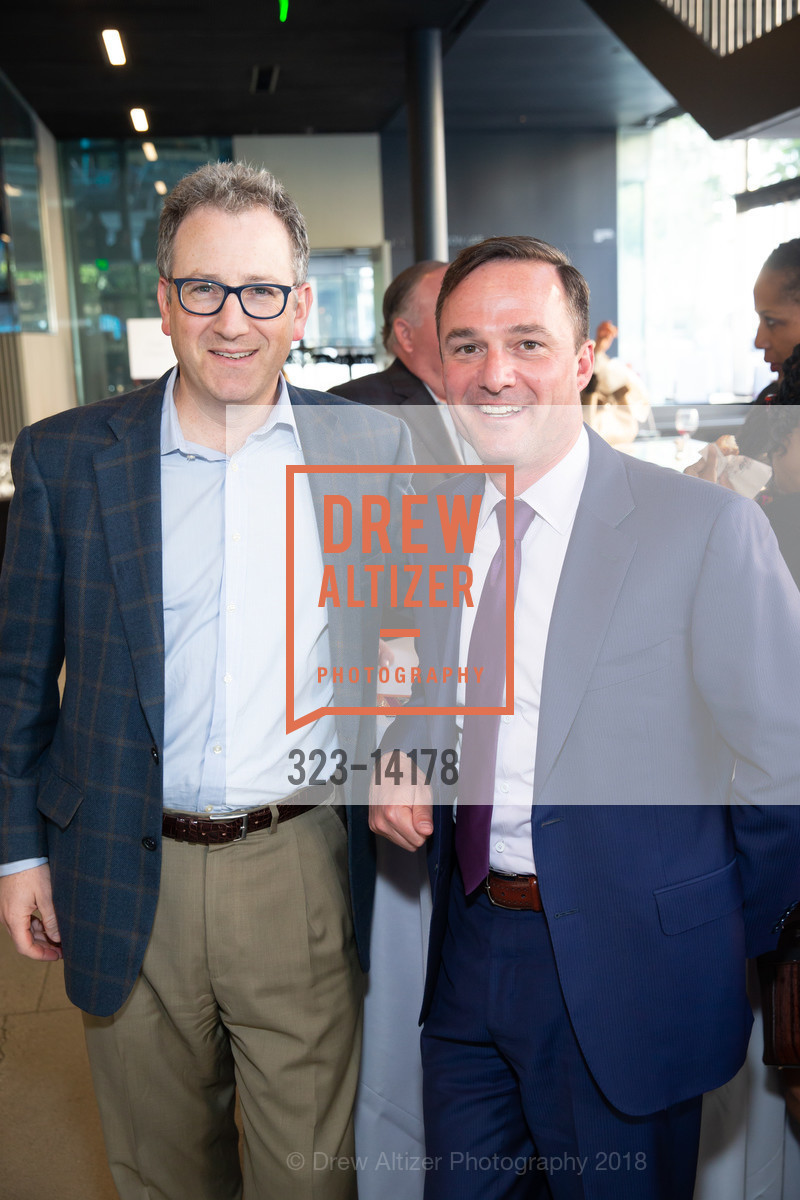 Peter Weltchek, Daniel Frattin, TMG Partners 33 1/3 Anniversary Reception, SFJAZZ Center. 201 Franklin Street, May 31st, 2018, Photo #323-14178 Peter Weltchek, Daniel Frattin, Photo #323-14178
