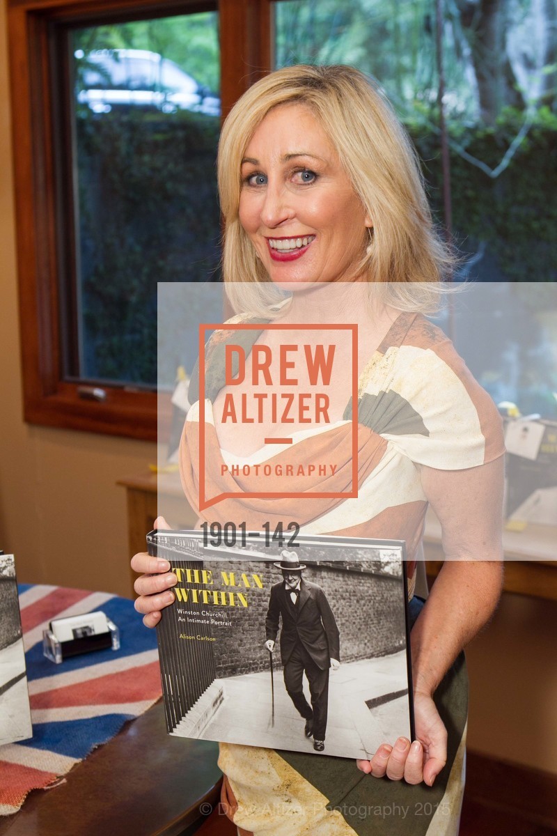 Lisa Keith, THE MAN WITHIN book launch with Randolph Churchill, Private Residence, June 2nd, 2015