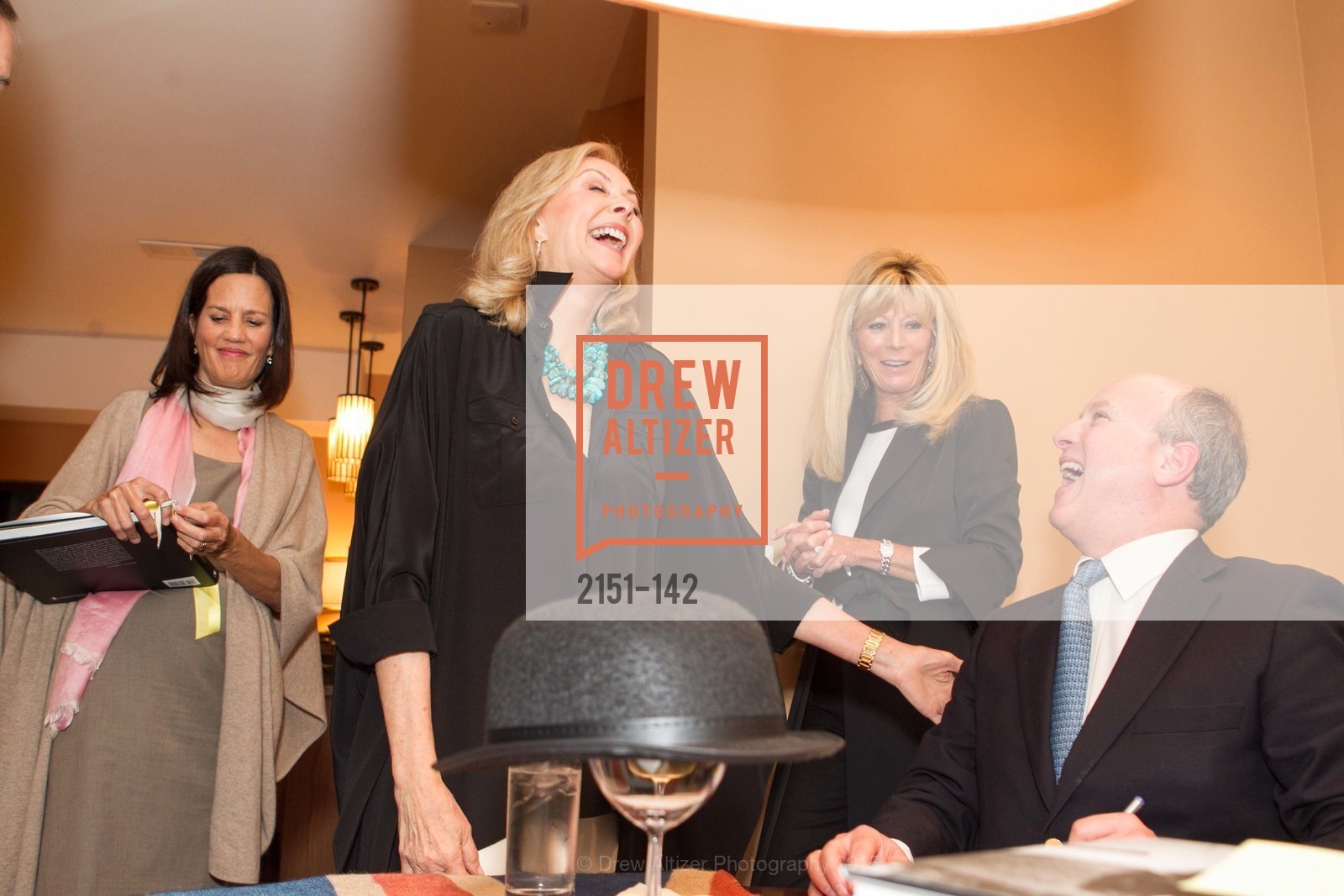 Marsha Hannay, Randolph Churchill, THE MAN WITHIN book launch with Randolph Churchill, Private Residence, June 2nd, 2015