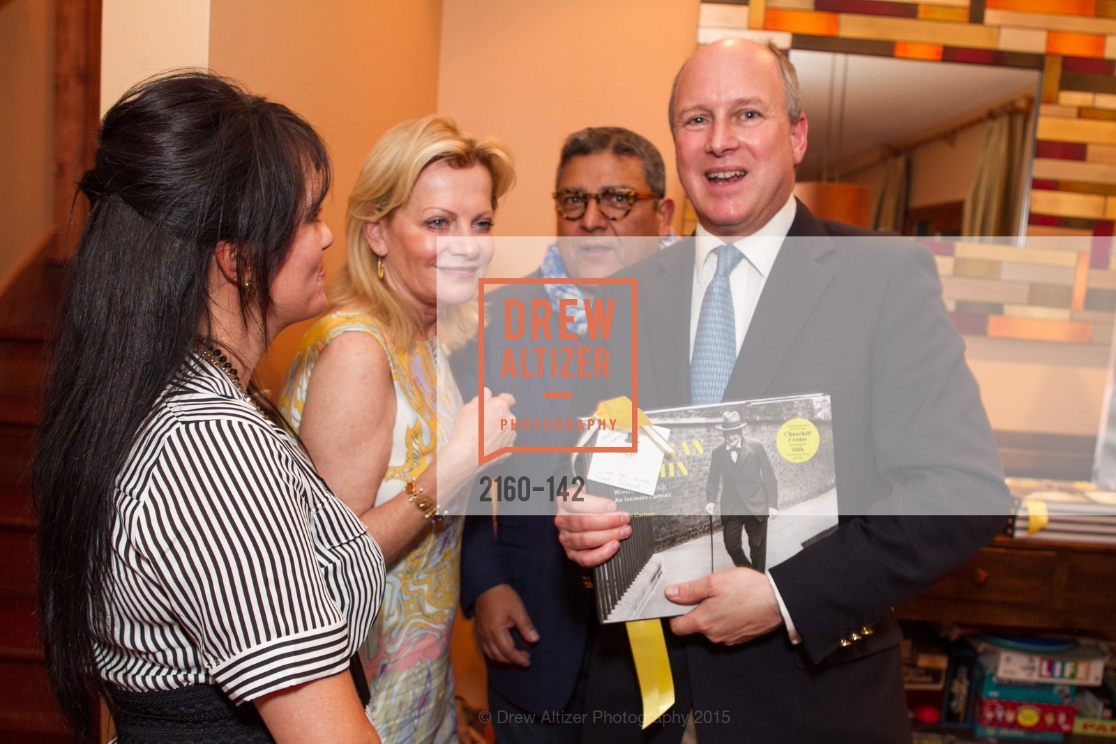 Alison Carlson, Riccardo Benavides, Randolph Churchill, THE MAN WITHIN book launch with Randolph Churchill, Private Residence, June 2nd, 2015,Drew Altizer, Drew Altizer Photography, full-service agency, private events, San Francisco photographer, photographer california
