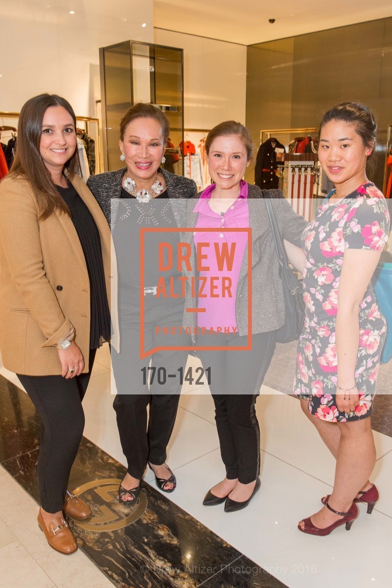 Christa Sundell, Martha Hertelendy, Mara Giarratana Young, Larissa Fung, Asian Art Museum Kick-off at Saks Fifth Avenue for Altuzarra, Saks Fifth Avenue. 384 Post St, September 21st, 2016, Photo #170-1421 Christa Sundell, Martha Hertelendy, Mara Giarratana Young, Larissa Fung, Photo #170-1421