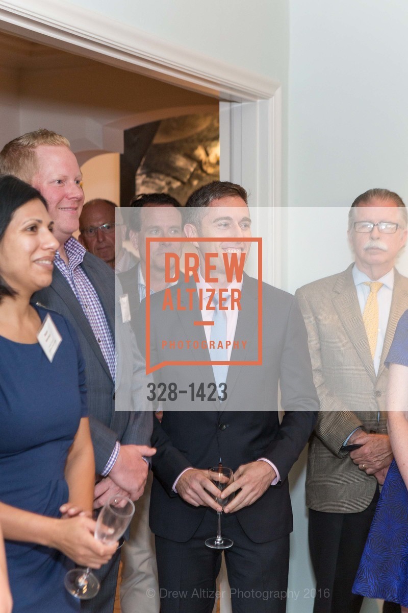 Sejal Binnings, Aaron Binnings, Frank Holland, Nob Hill Gazette's Real Estate Party, Private Residence, September 22nd, 2016, Photo #328-1423 Sejal Binnings, Aaron Binnings, Frank Holland, Photo #328-1423