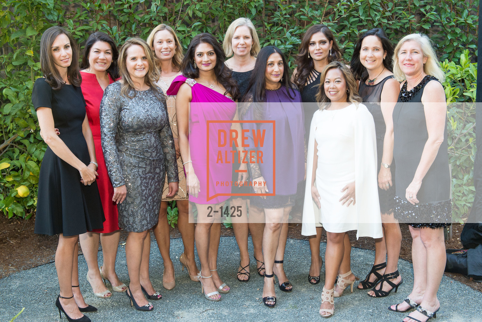 Ann Aristides, Patrice Wilbur, Christina Dierks, Amy Fenton, Hina Maheshwari, Susie Campbell, Rita Walia, Gerri Wong, Alicia Isero, Nancy Heafey, CuriOdyssey Gala, Private Residence. 310 W Santa Inez Ave., Hillsborough, CA, September 24th, 2016, Photo #2-1425 Ann Aristides, Patrice Wilbur, Christina Dierks, Amy Fenton, Hina Maheshwari, Susie Campbell, Rita Walia, Gerri Wong, Alicia Isero, Nancy Heafey, Photo #2-1425