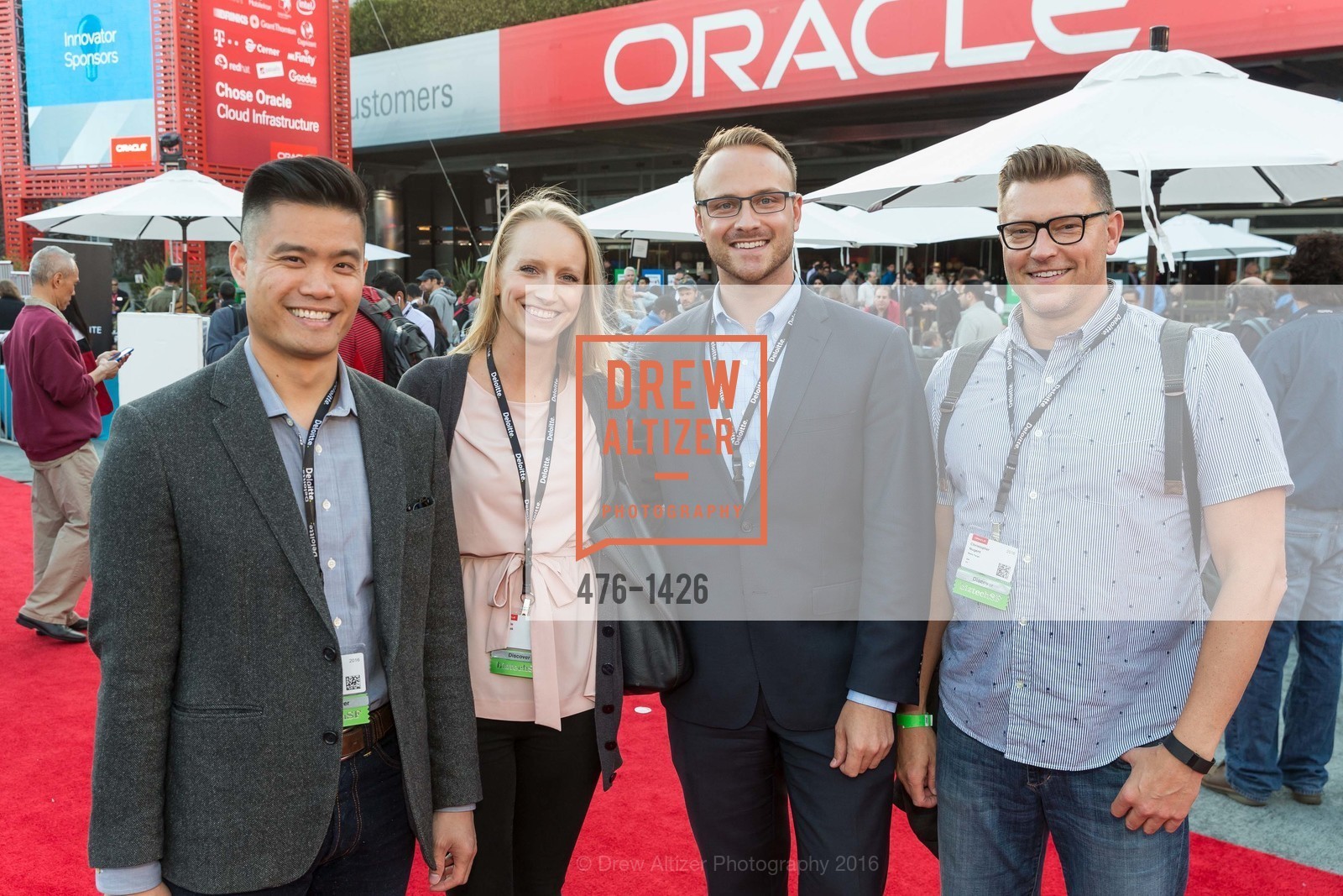 Wes Yee, Camille Blaszczyk, Joey Blaszczyk, Chris Nugent, The San Francisco Chamber of Commerce Hosts biztechSF, Moscone West & Oracle Cloud Plaza on Howard Street, September 20th, 2016, Photo #476-1426 Wes Yee, Camille Blaszczyk, Joey Blaszczyk, Chris Nugent, Photo #476-1426