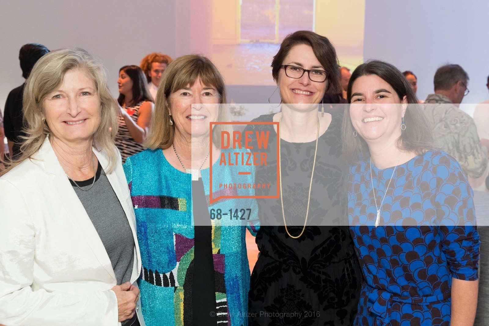 Christine Burrill, Marilyn O'Toole, Erin O'Toole, Kerry O'Toole, Anthony Hernandez DC/CC Preview + Reception, SFMOMA, September 21st, 2016, Photo #68-1427 Christine Burrill, Marilyn O'Toole, Erin O'Toole, Kerry O'Toole, Photo #68-1427