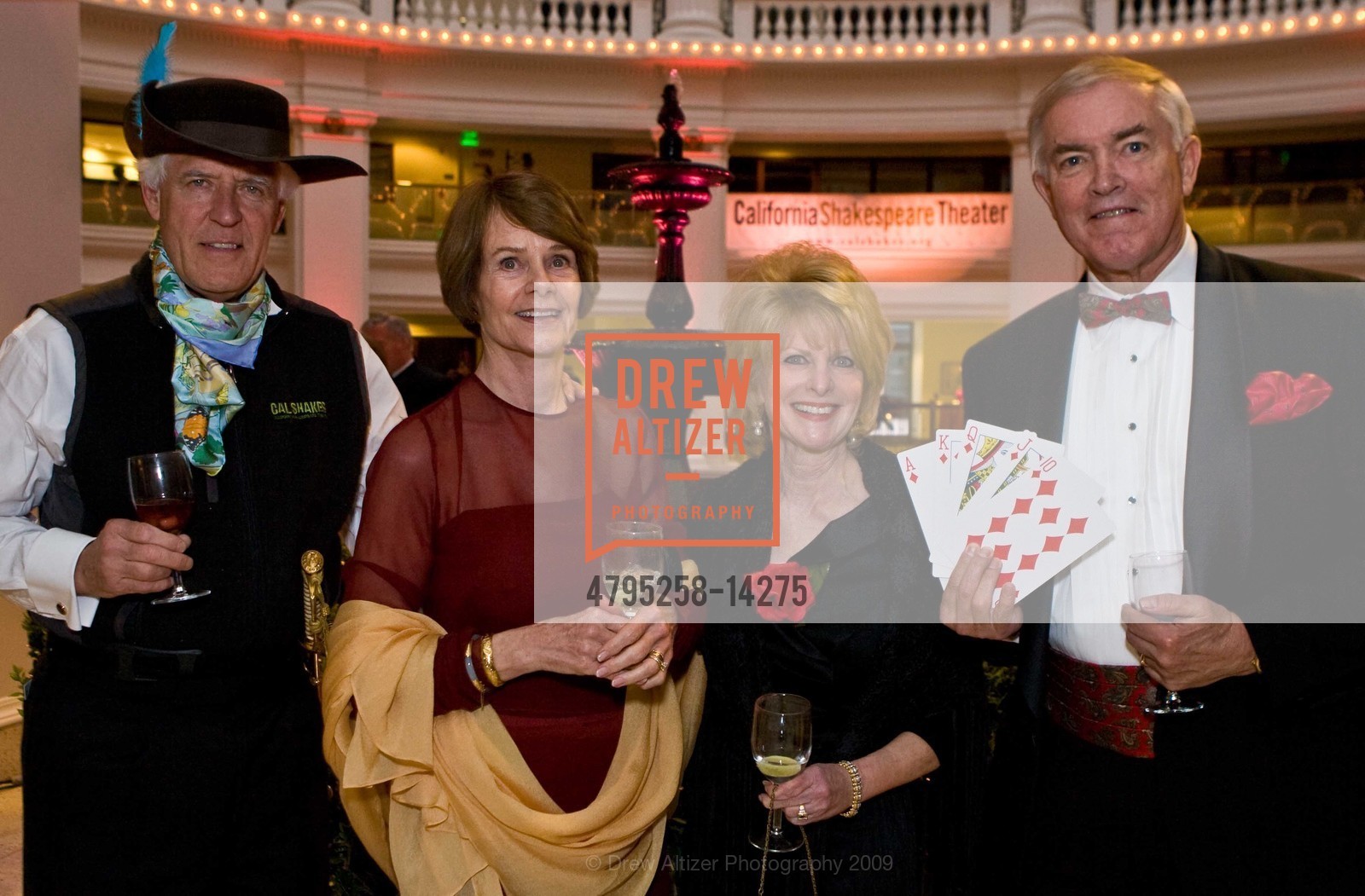 Jim Roethe, Nita Roethe, Pam Good, John Good, Cal Shakespeare Annual Gala, US, March 15th, 2009, Photo #4795258-14275 Jim Roethe, Nita Roethe, Pam Good, John Good, Photo #4795258-14275