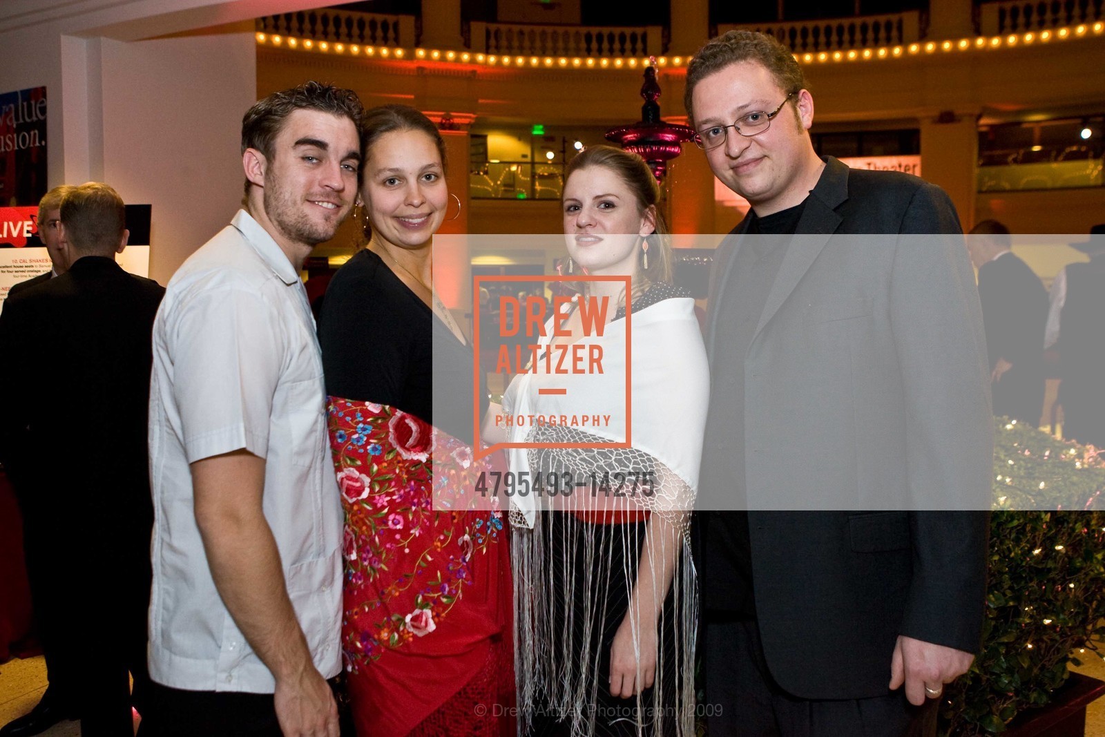 Adam Branson, Leah Goldsmith, Sally Winters, Aaron Goldsmith, Cal Shakespeare Annual Gala, US, March 15th, 2009, Photo #4795493-14275 Adam Branson, Leah Goldsmith, Sally Winters, Aaron Goldsmith, Photo #4795493-14275
