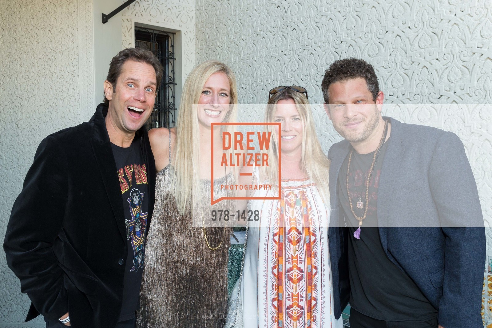 James Deighan, Kyle Deighan, Jackie Curleigh, Joey Houssian, Do it for the Love Foundation Hosts the Rocker's Ball, Fairmont SF, Venetian Room, September 21st, 2016, Photo #978-1428 James Deighan, Kyle Deighan, Jackie Curleigh, Joey Houssian, Photo #978-1428