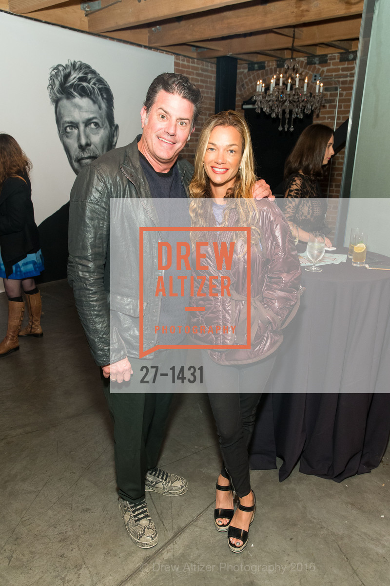 Matt Rogers, Amy Rogers, SF Bowie Exhibition, Reception, Dinner & After Party, Exhibition. 74 Langton St, September 22nd, 2016, Photo #27-1431 Matt Rogers, Amy Rogers, Photo #27-1431